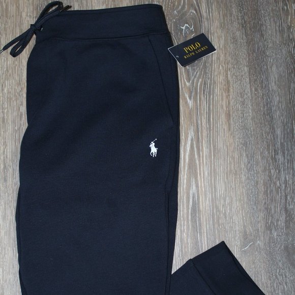 Polo Ralph Lauren Other - NWT POLO RALPH LAUREN MEN'S BIG TALL DOUBLE KNIT JOGGER SWEATPANTS NAVY BLUE